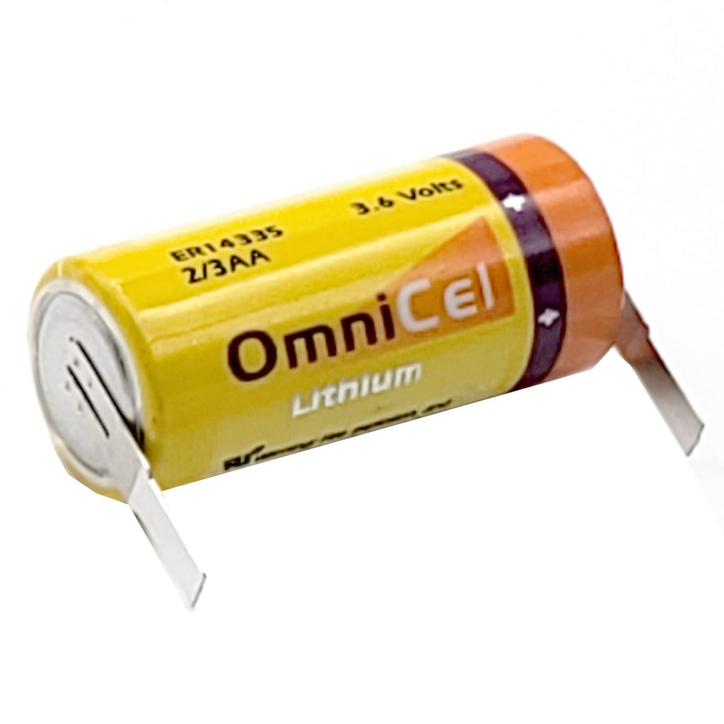 3.6V Lithium Battery with Tabs K11417