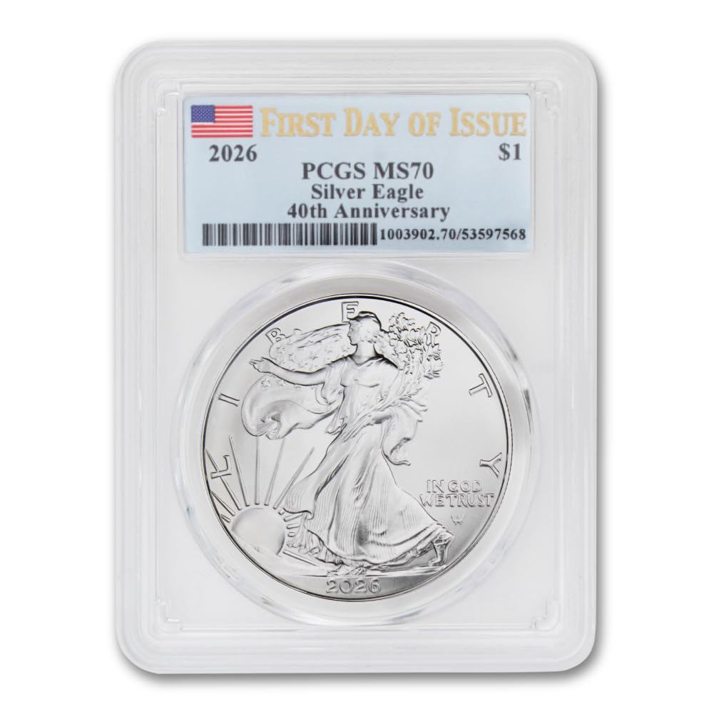 1 oz American Silver Eagle Coin MS-70 C441