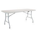 Resin 6 Feet Folding Table B831338