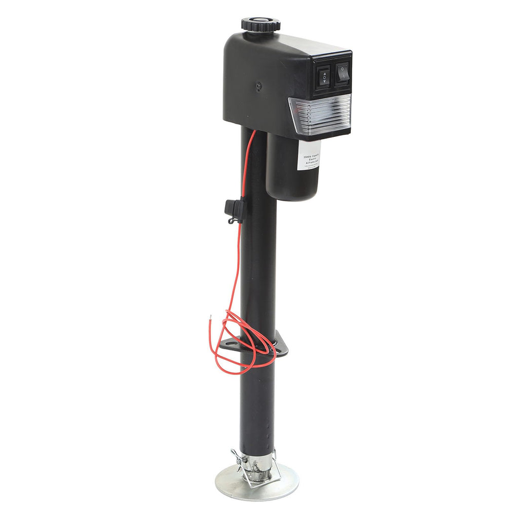 3500lbs 12V Electric Trailer Jack with Manual Crank L251116