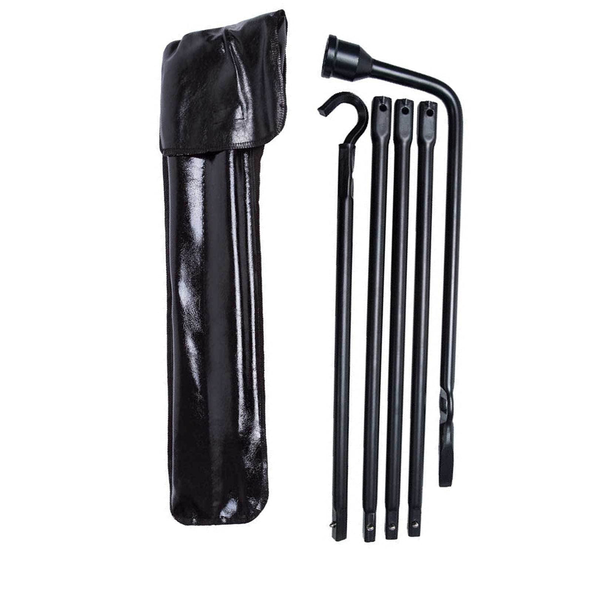 Spare Tire Lug Wrench Tool Kit & Scissor Jack 2 Ton Set L344
