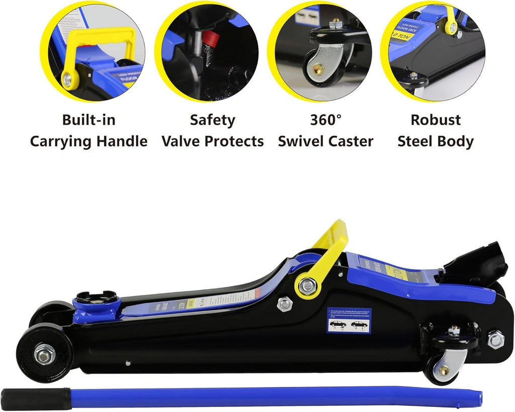 2 Ton Low Profile Hydraulic Floor Jack P715
