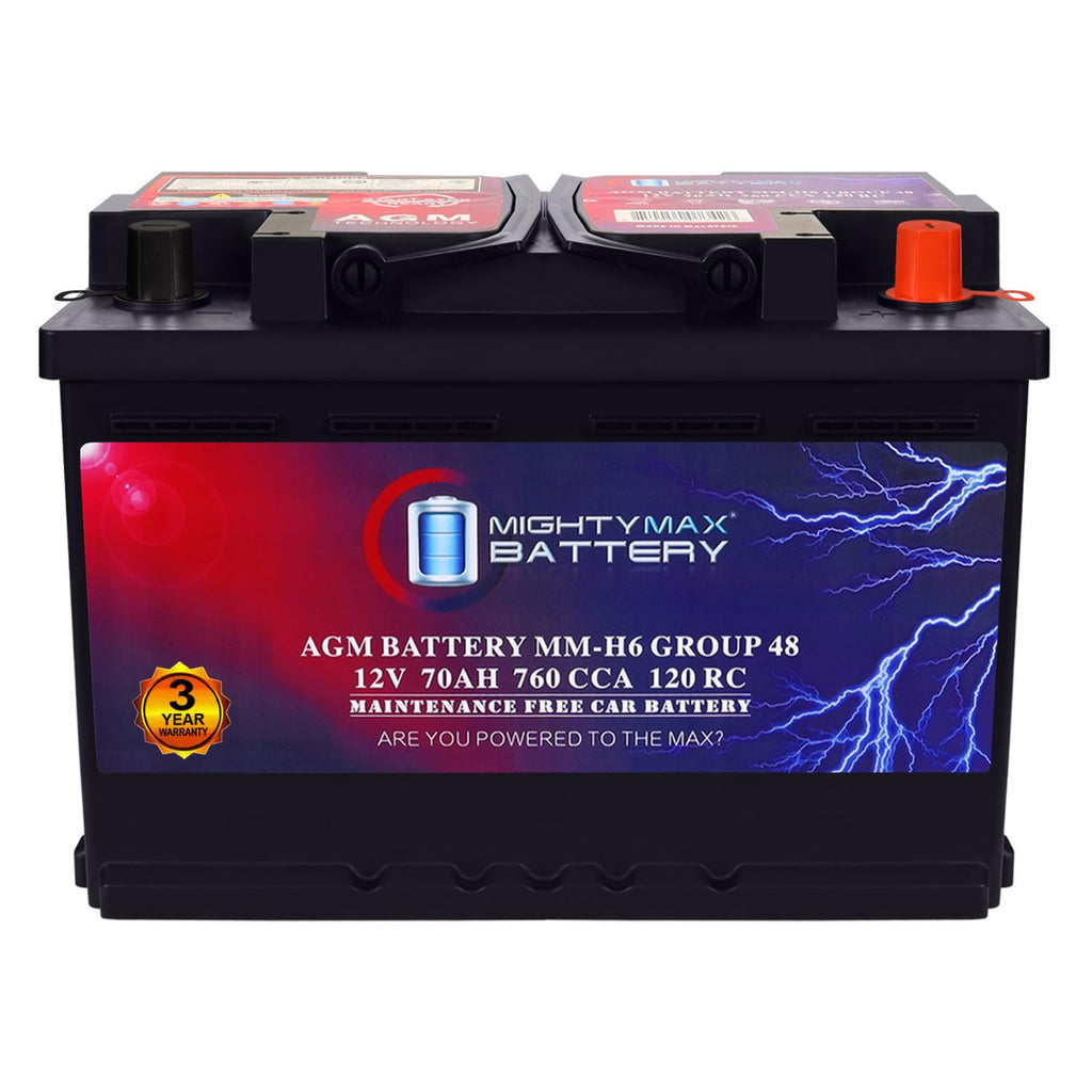 12V 70AH 760CCA Replacement Battery Y1371