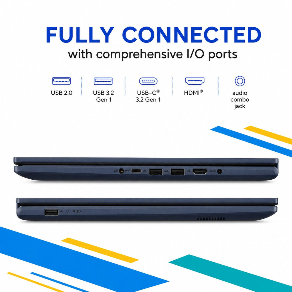 15.6" FHD IPS Laptop, 16GB DDR5 RAM, 256GB SSD, Windows 11 Home L43401