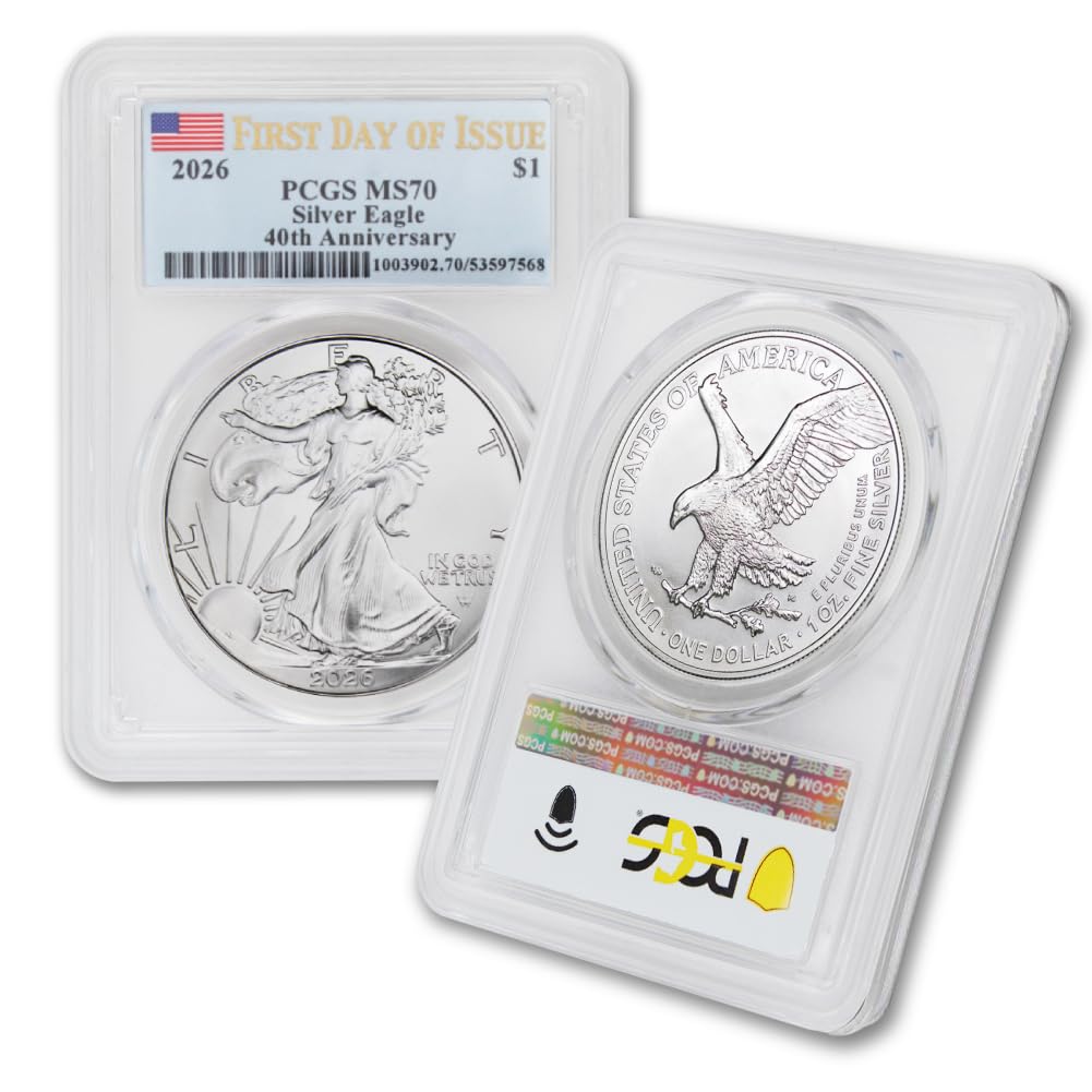 1 oz American Silver Eagle Coin MS-70 C441