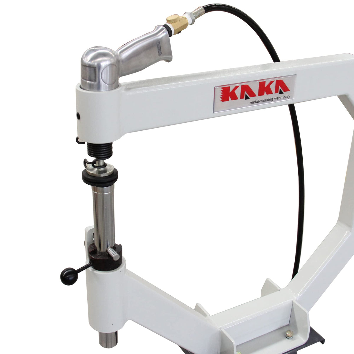 19.6" Throat Pneumatic Planishing Hammer with Steel Frame Stand & Foot Pedal V963650