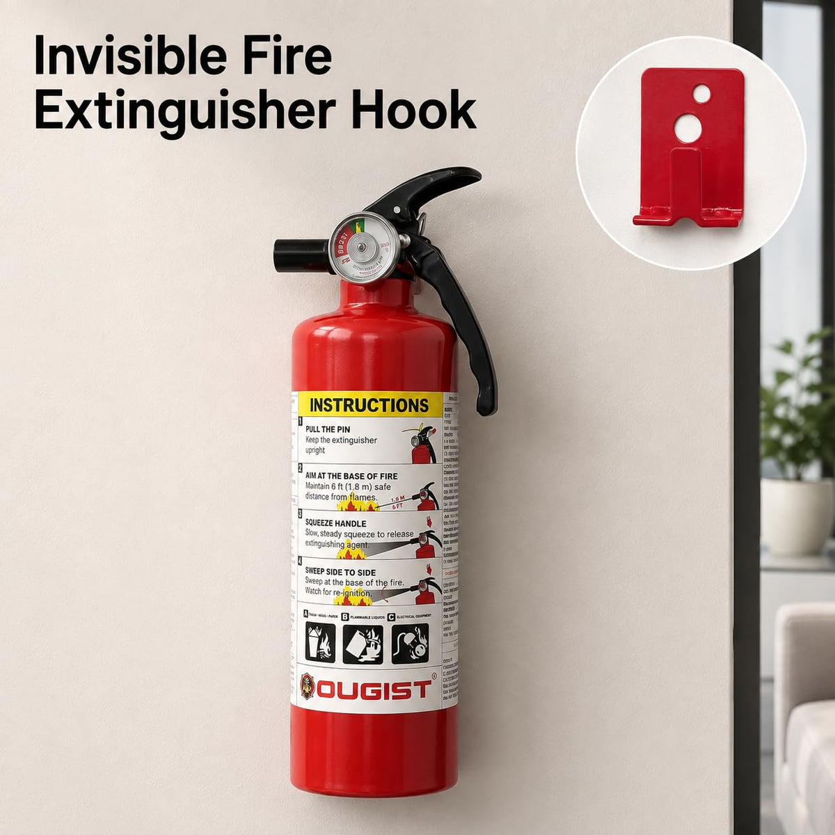 2.5 lb Dry Chemical ABC Fire Extinguisher U3615