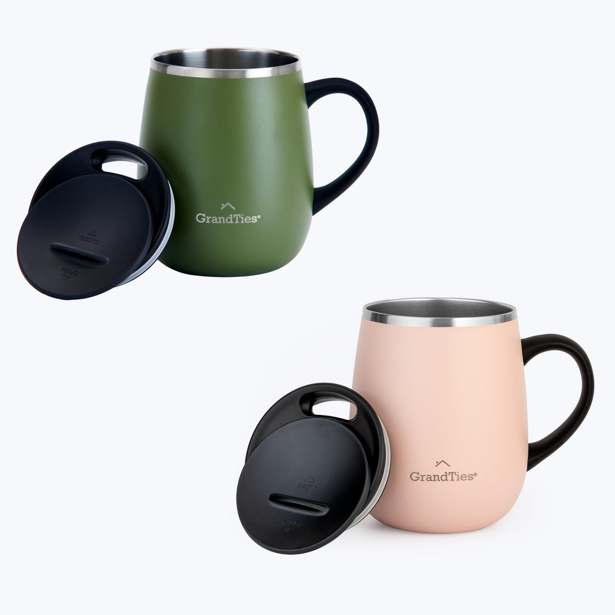 16 oz Insulated Stainless Steel Tumbler 2-Pack R542