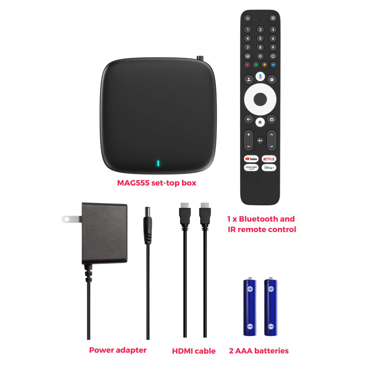 4K Streaming Media Player with Voice-Control Remote Y766