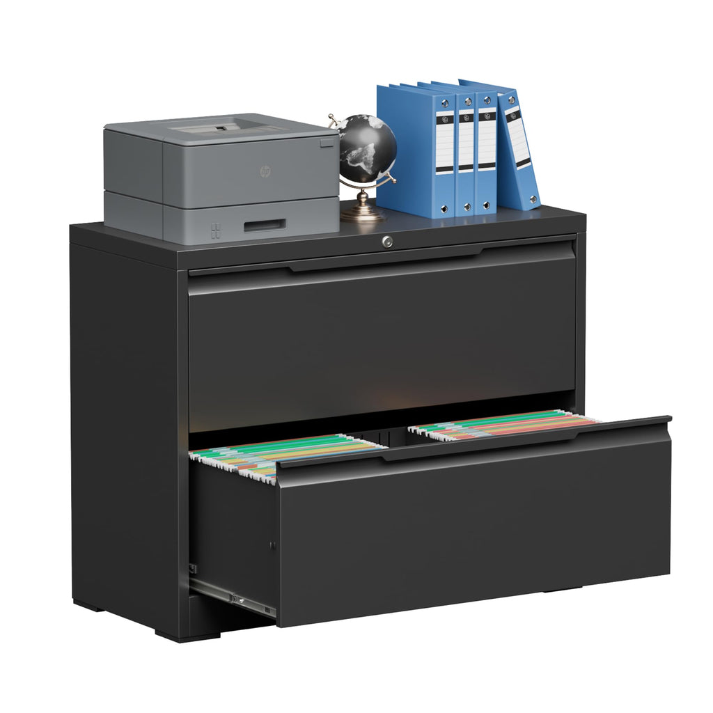 Metal File Cabinet with Lock, 2 Drawer G5480