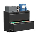 Metal File Cabinet with Lock, 2 Drawer G5480