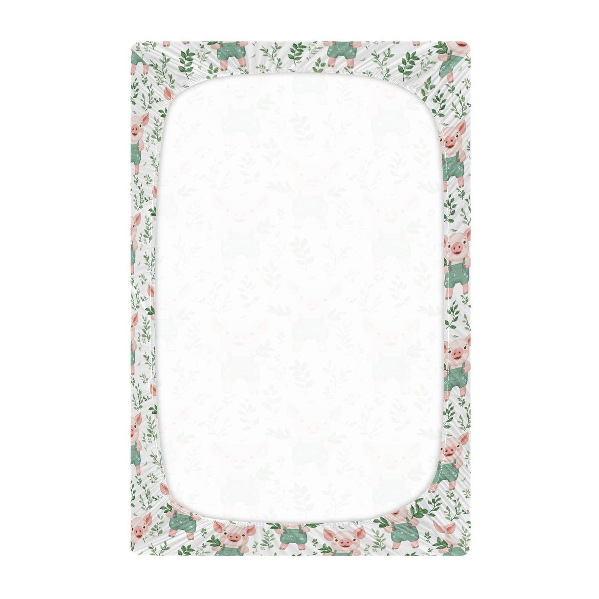 Soft Breathable Microfiber Crib Sheet Y5046