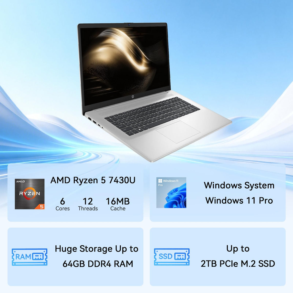 17.3 Inch Touchscreen Laptop M6939