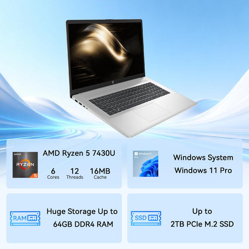 17.3 Inch Touchscreen Laptop M6939