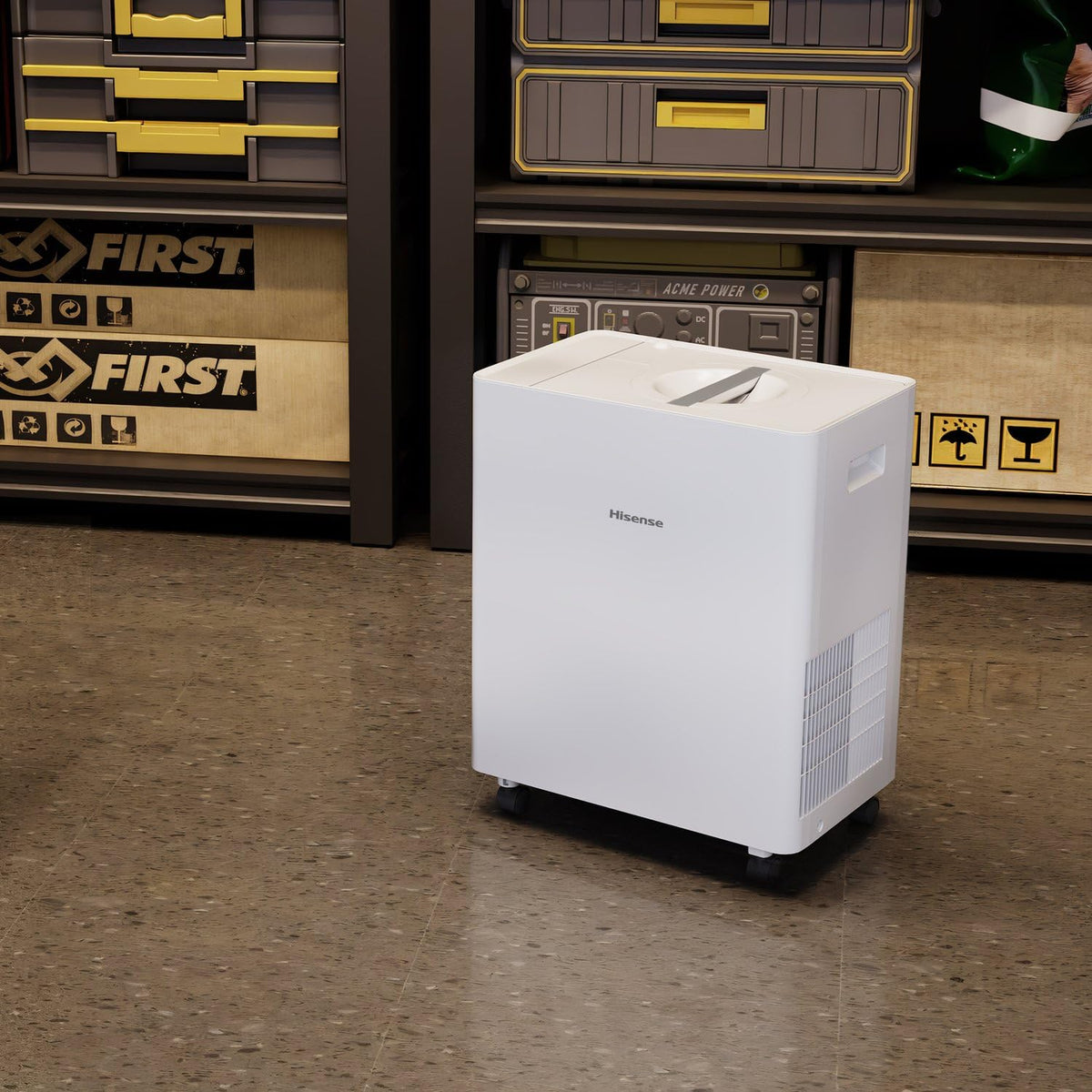 50-Pint Portable Dehumidifier with Built-In Pump C38475