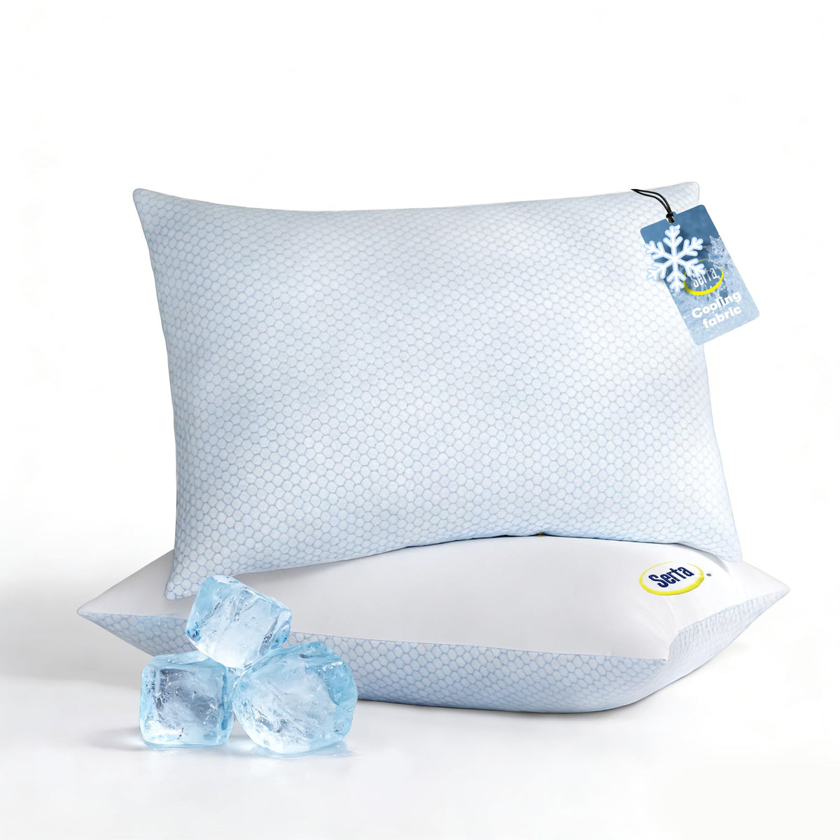 Queen Size Down Alternative Pillows Set of 2 D617216