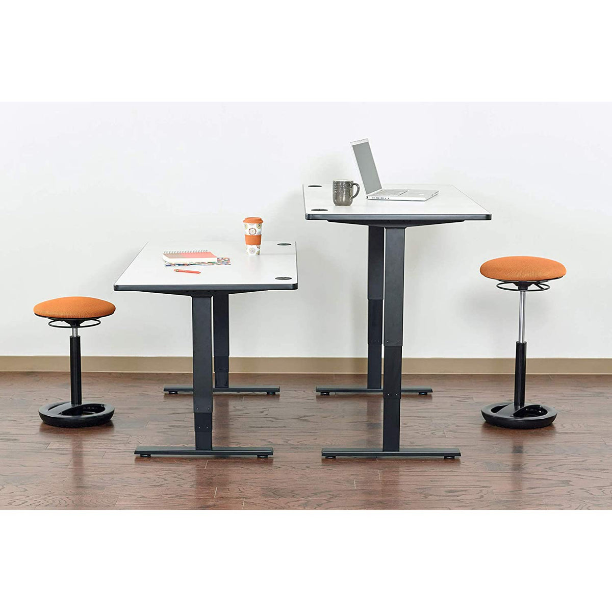 Orange Mesh Ergonomic Adjustable Chair T4926