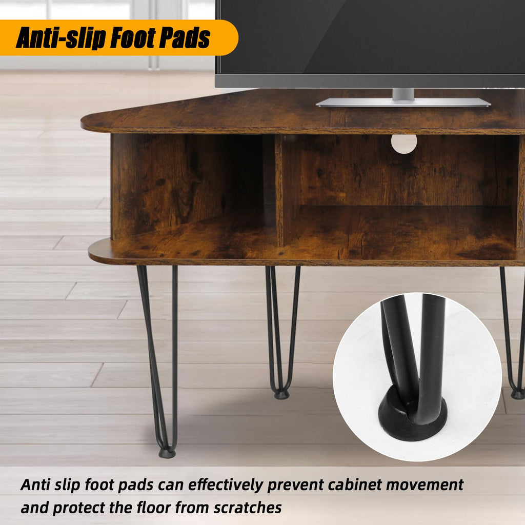 Corner TV Stand with Storage T260193