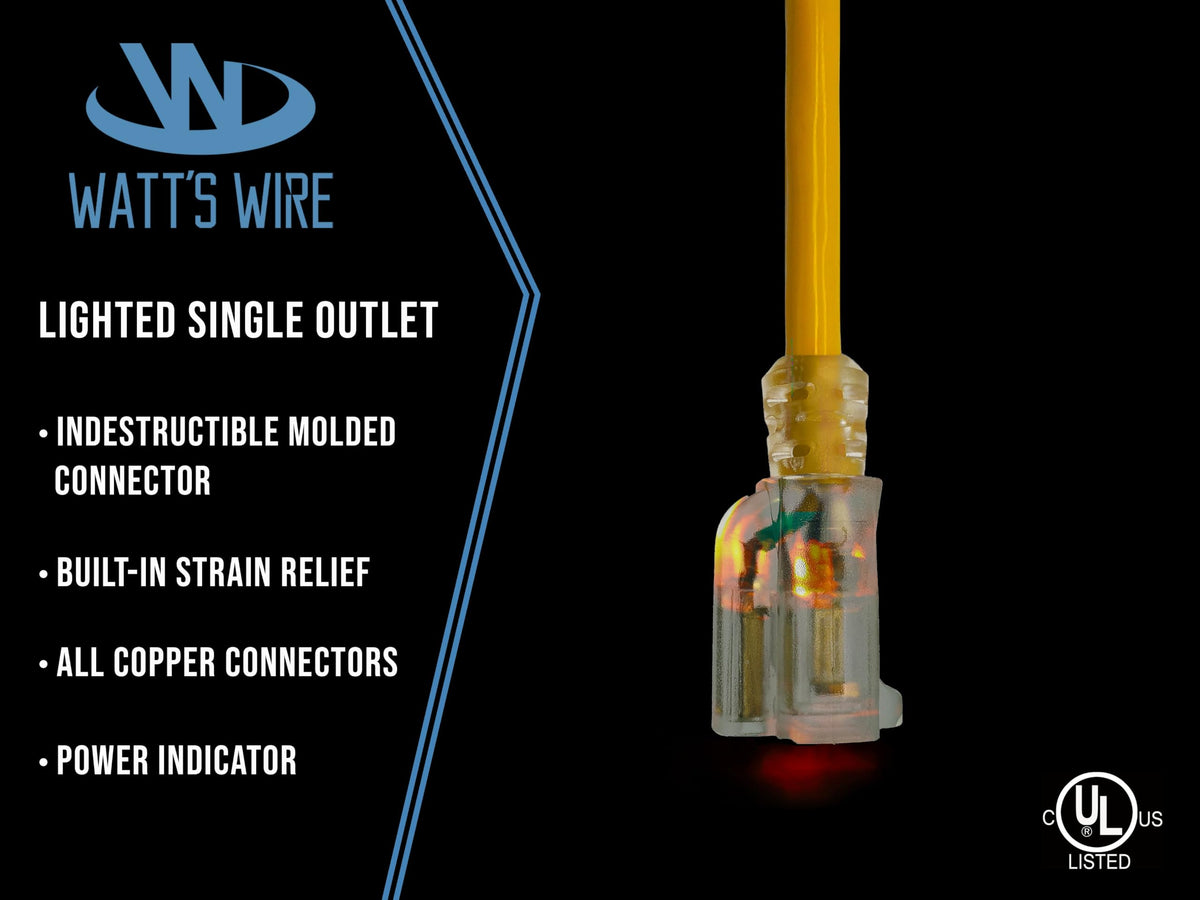 15 ft 12 Gauge Heavy Duty Extension Cord M46758