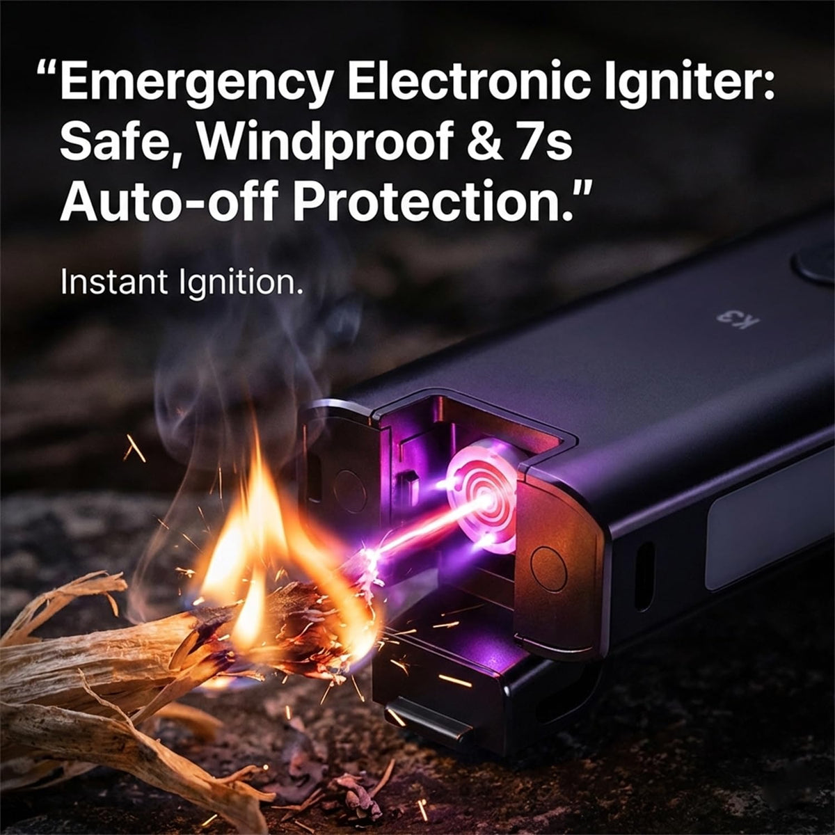 800 Lumens Rechargeable EDC Keychain Flashlight with UV & Red LED I14005