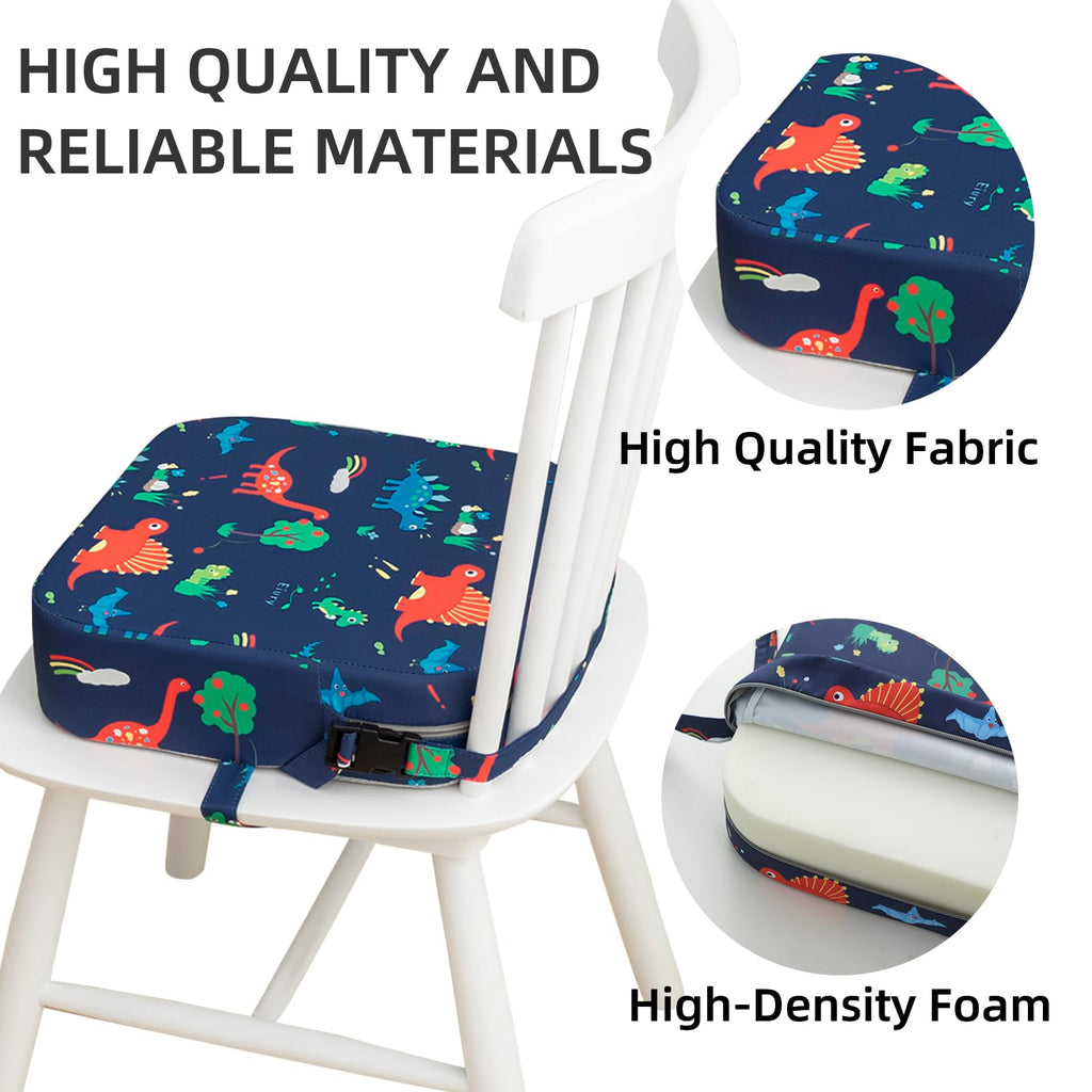 Portable Kids Booster Seat with Safety Buckles T838