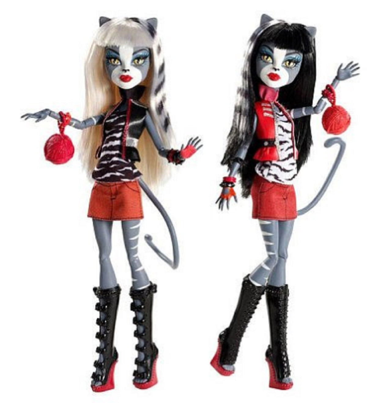 Monster High Werecat Twin Sisters C50361