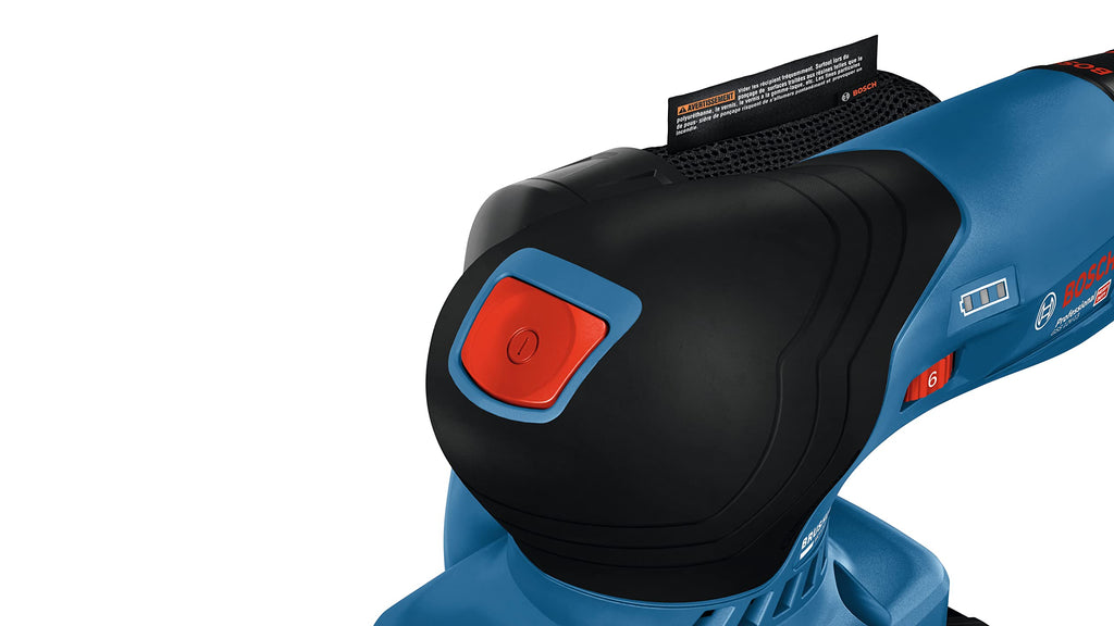 12V Brushless Orbital Finishing Sander with Dust Bag Q89866