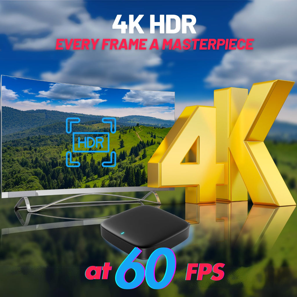4K Streaming Media Player with Voice-Control Remote Y766