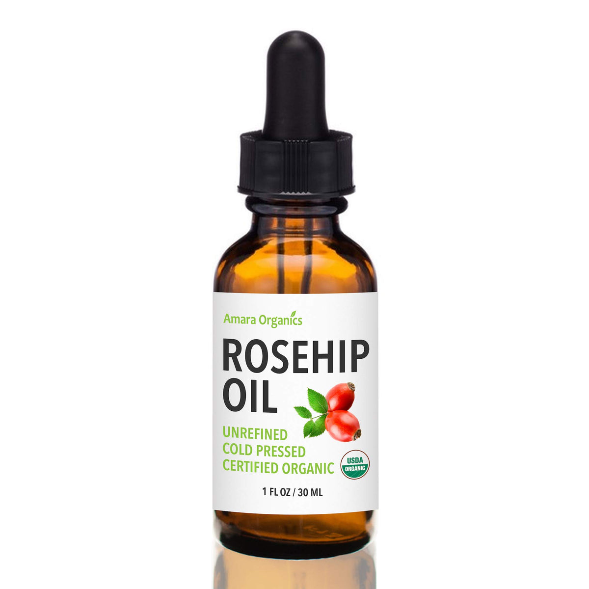Cold Pressed Rosehip Seed Oil 1 Oz O8410