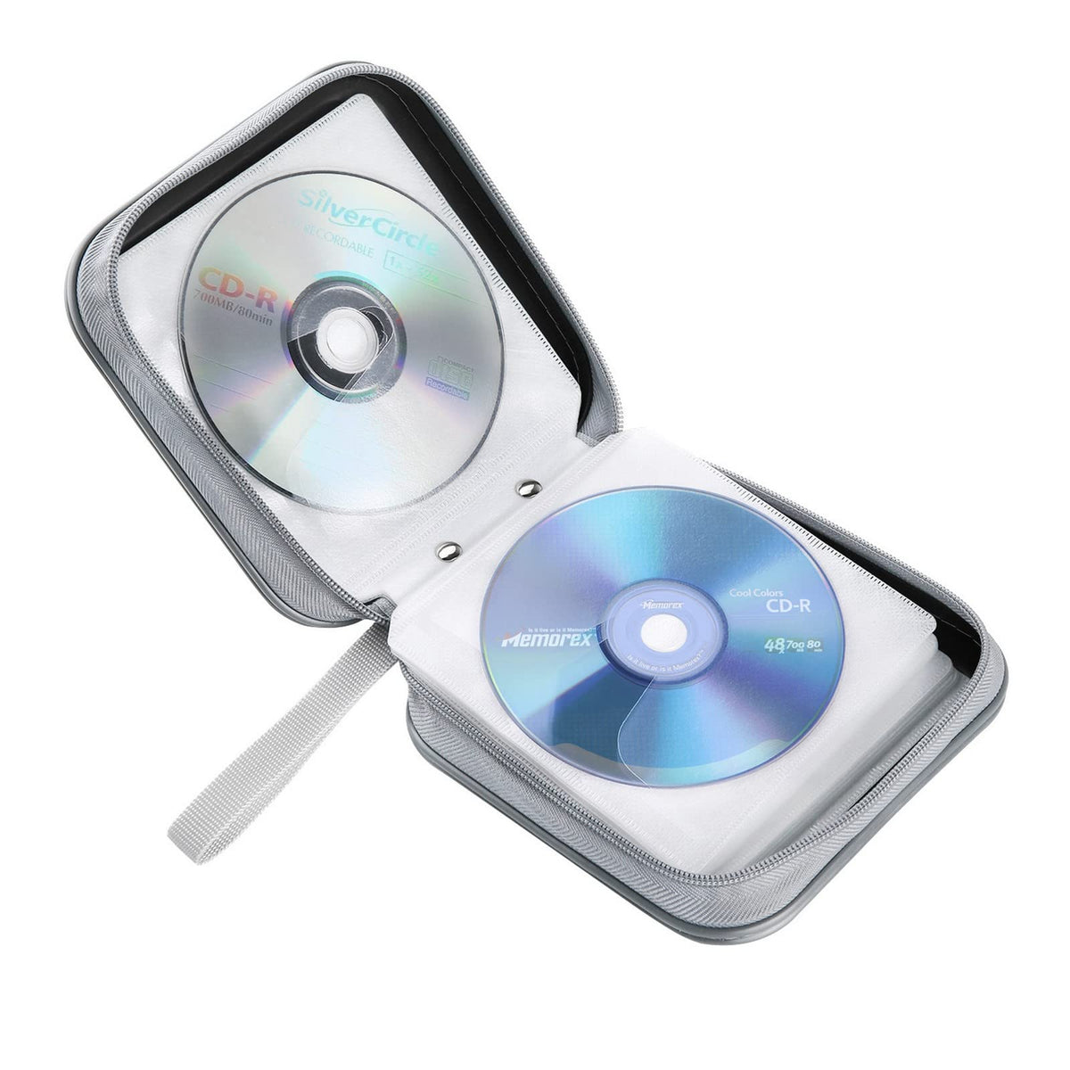 CD/DVD Cases 40 Capacity Disc Storage Binder Black U283