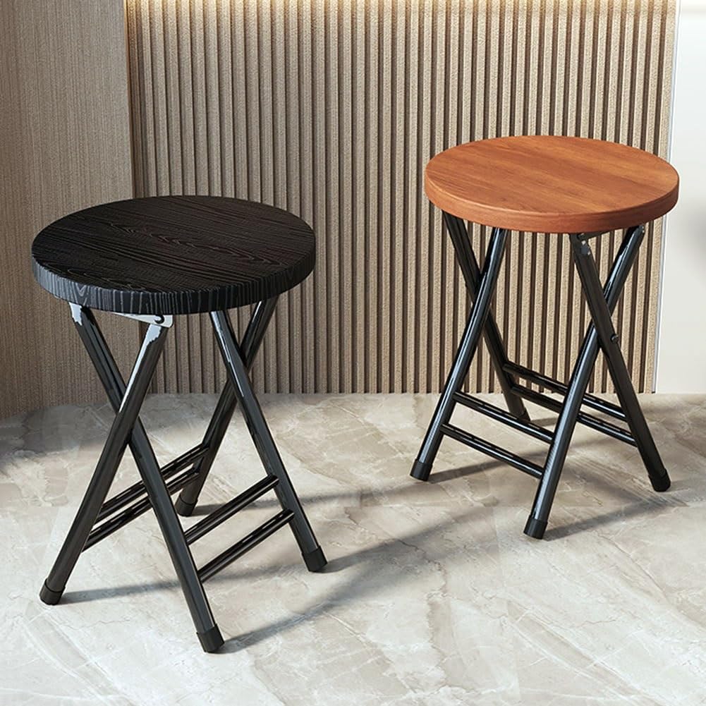 18 Inch Round Backless Folding Bar Stool Y909