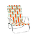 Folding Aluminum High Back Lawn Chair S311605