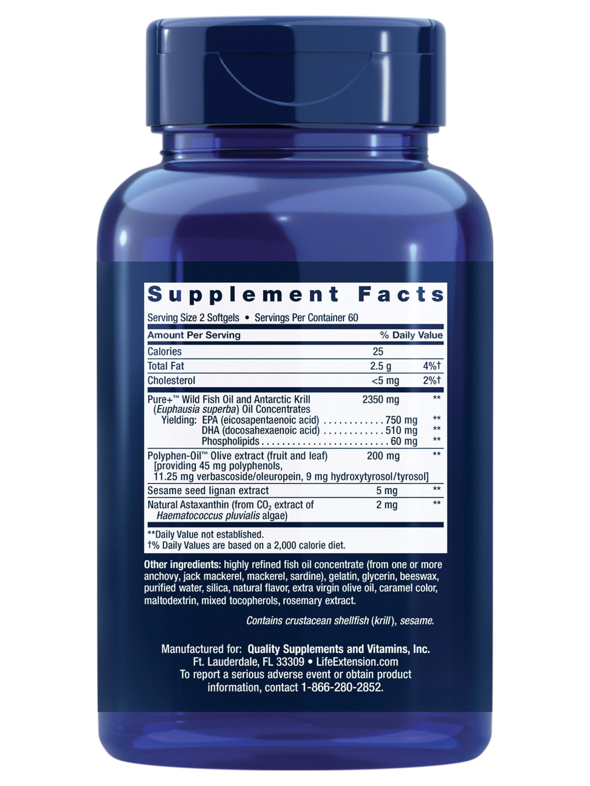 Omega-3 Fish Oil 120 Softgels L36212