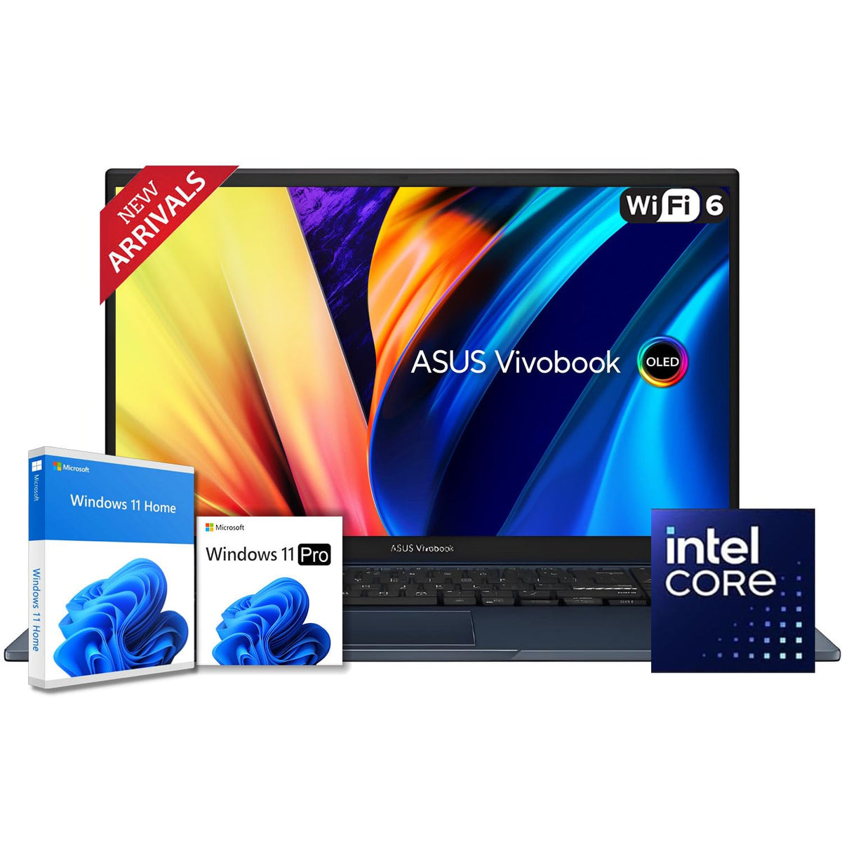 15.6" FHD IPS Laptop, 16GB DDR5 RAM, 256GB SSD, Windows 11 Home L43401