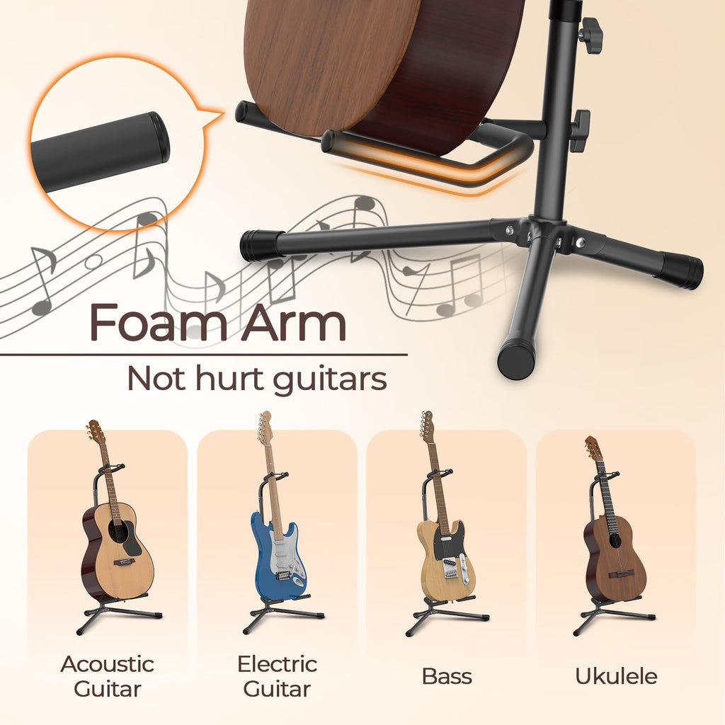 Adjustable Folding Guitar Stand K171