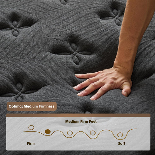12 Inch Full Size Hybrid Mattress Y769