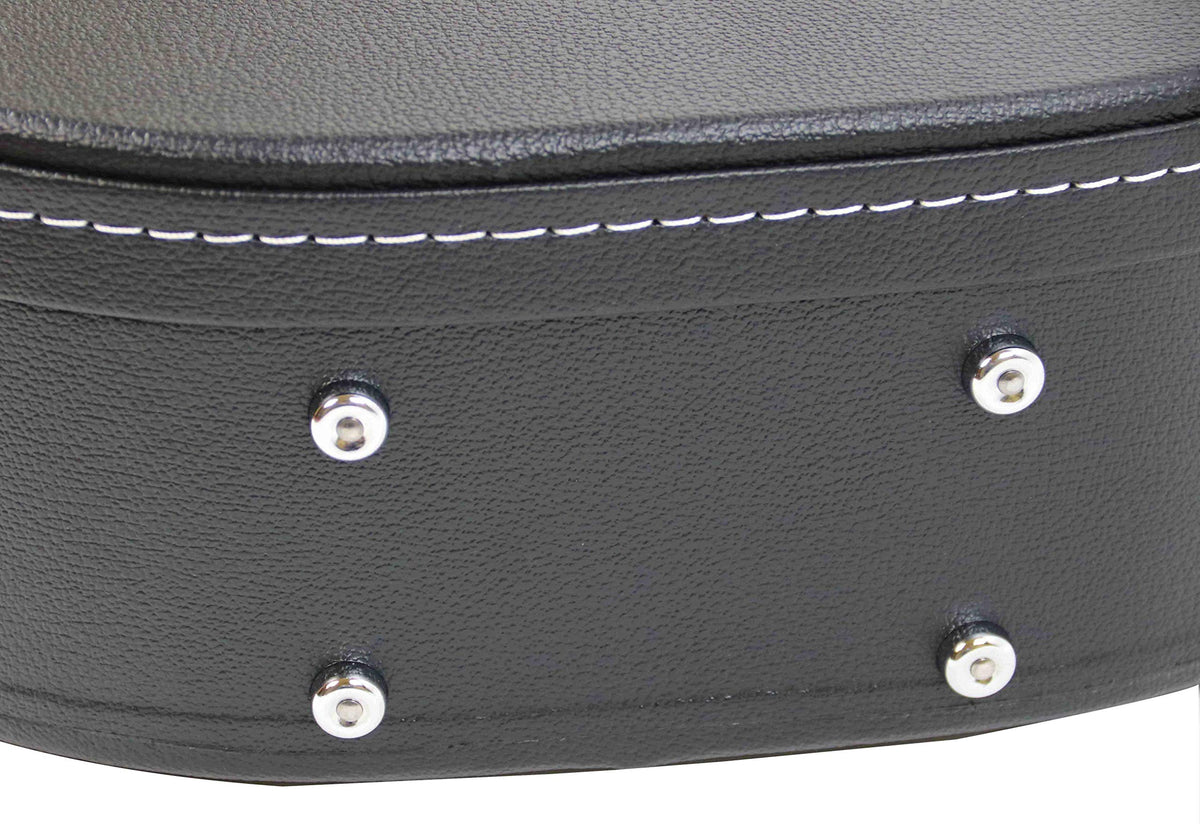Black Acoustic Guitar Hardshell Case with Accessory Compartment W89522