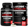 L Arginine L Citrulline 3000mg 240 Capsules I551