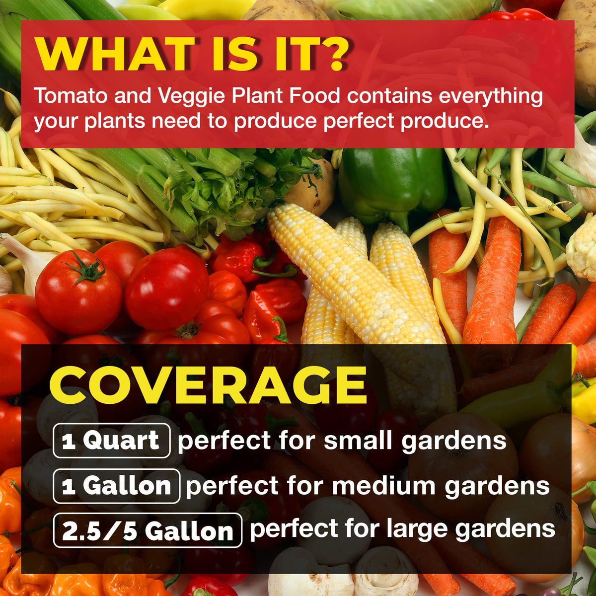 Tomato & Veggie Liquid Fertilizer 1 Gallon V336