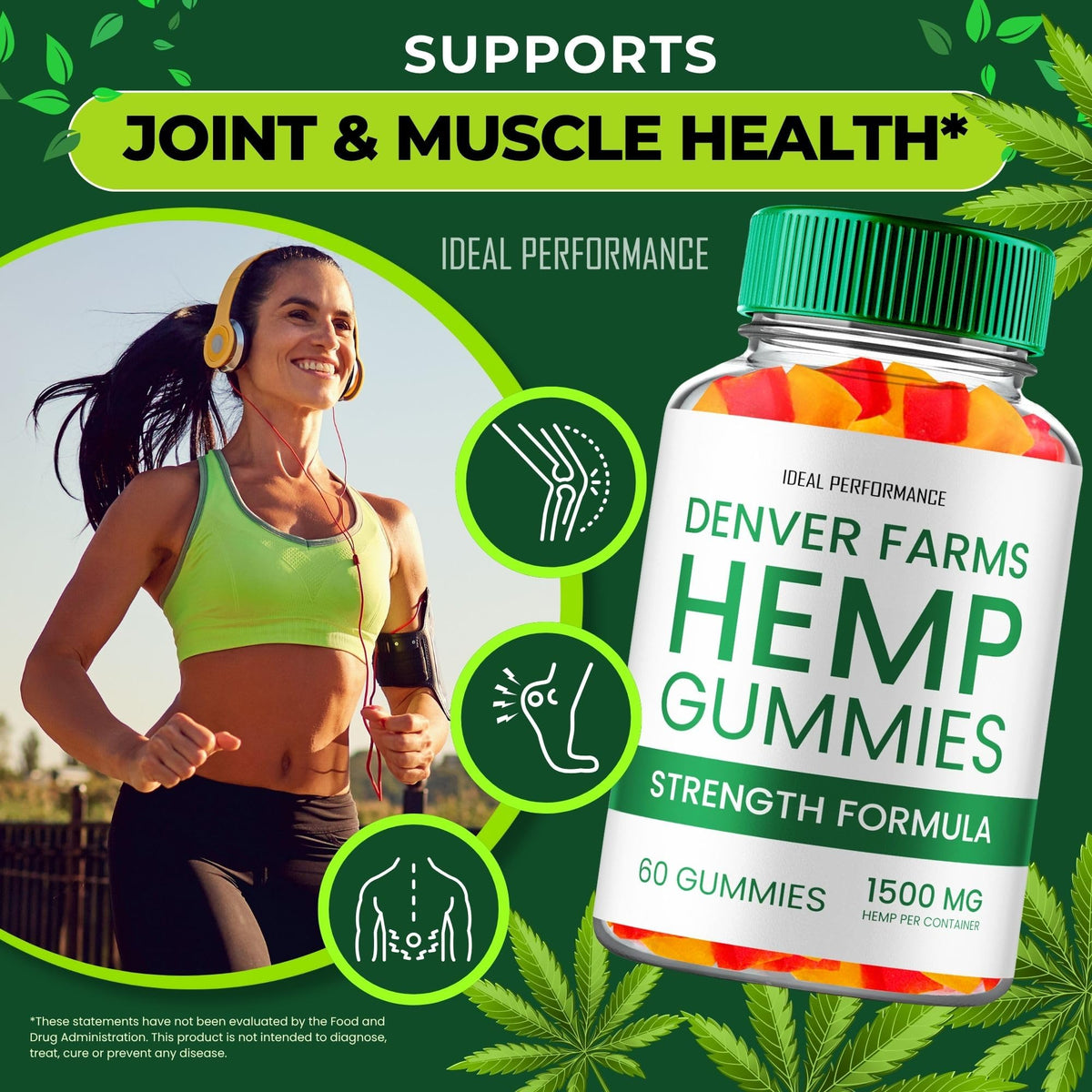 Maximum Strength All Natural Hemp Gummies 3 Pack Z155