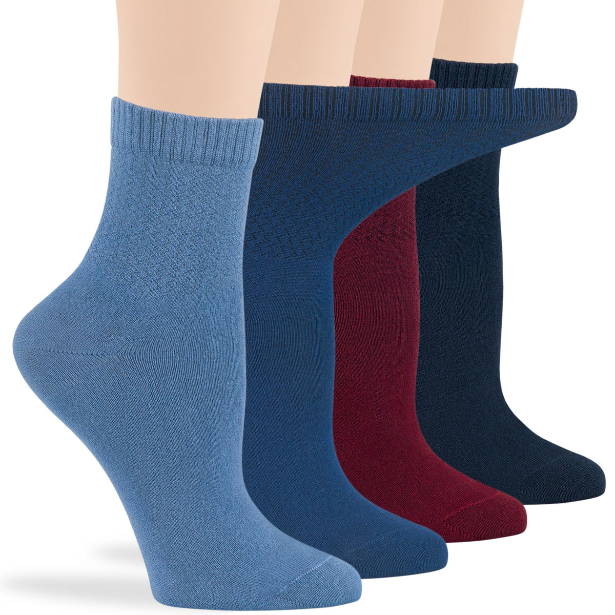 Viscose Bamboo Diabetic Socks 4 Pack U982881