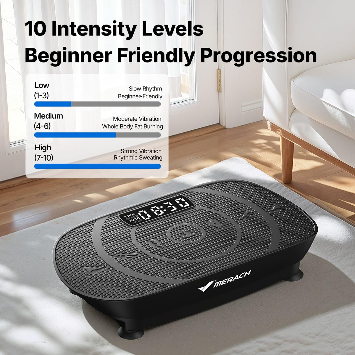 Curved Vibration Plate Exercise Machine A740282