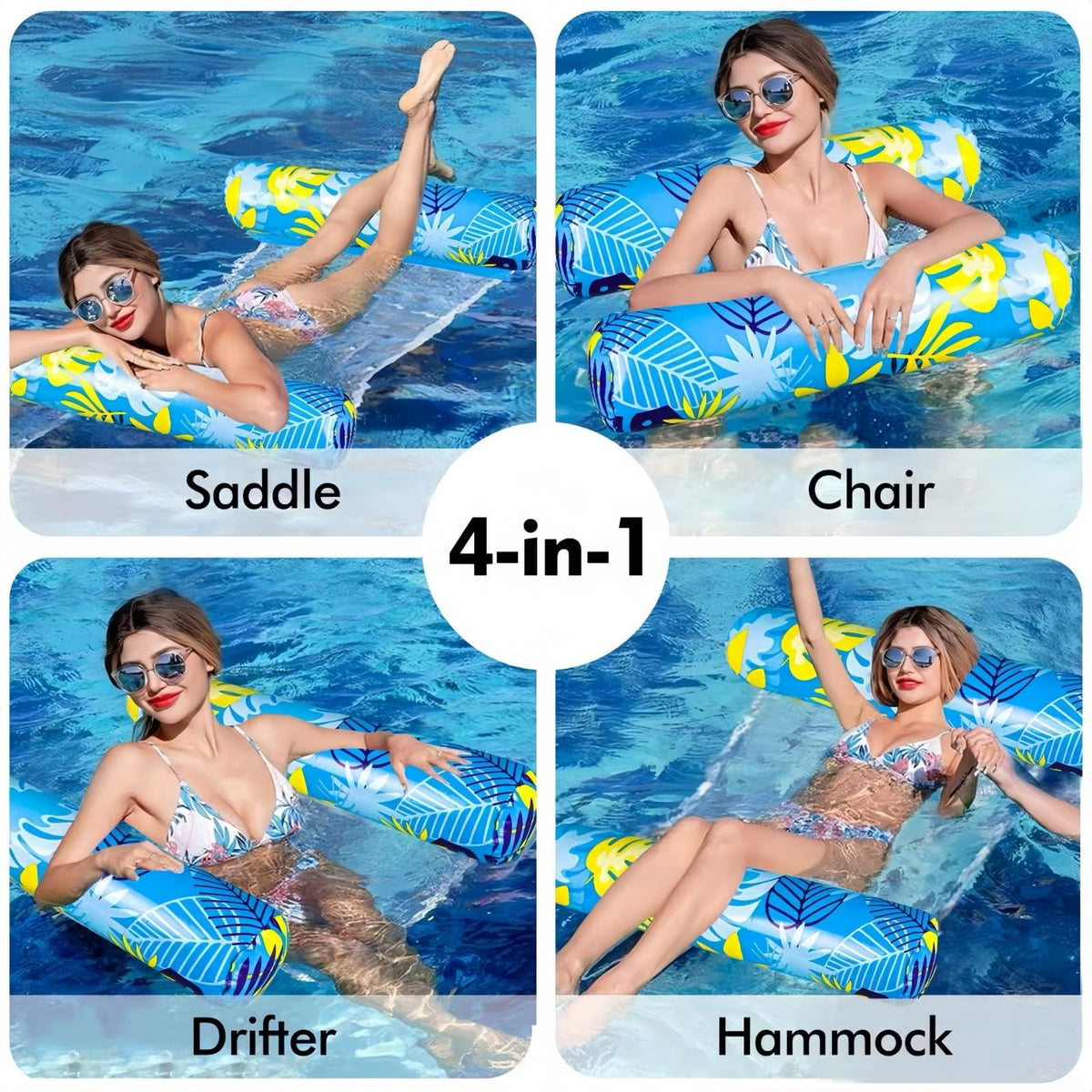 5 Pack Inflatable Pool Floats M1116