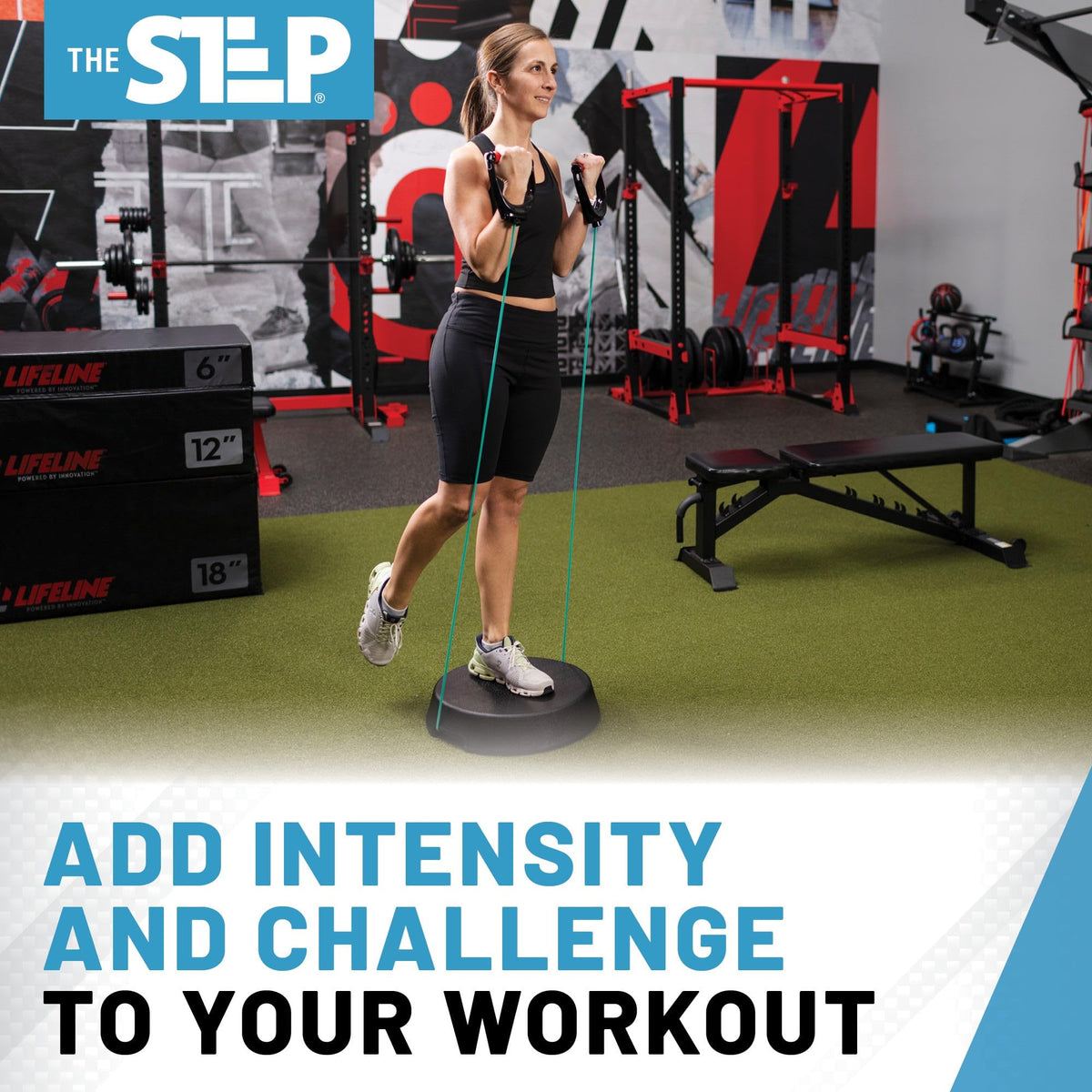 Round Aerobic Step F6773