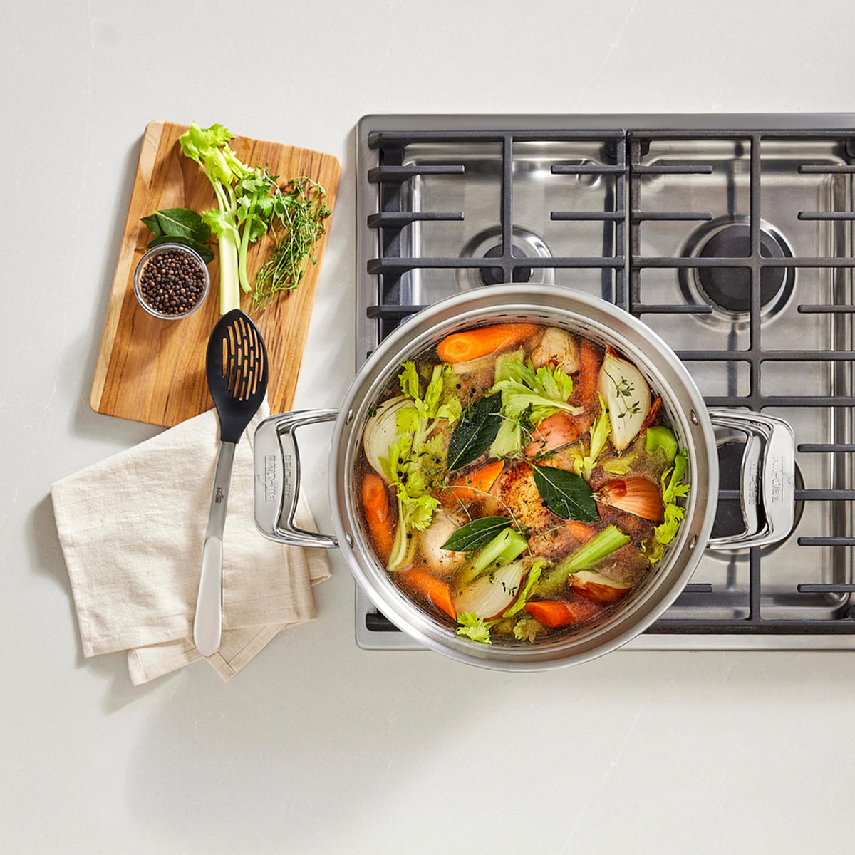 16 Qt Multipot with Strainer Insert & Lid D96849