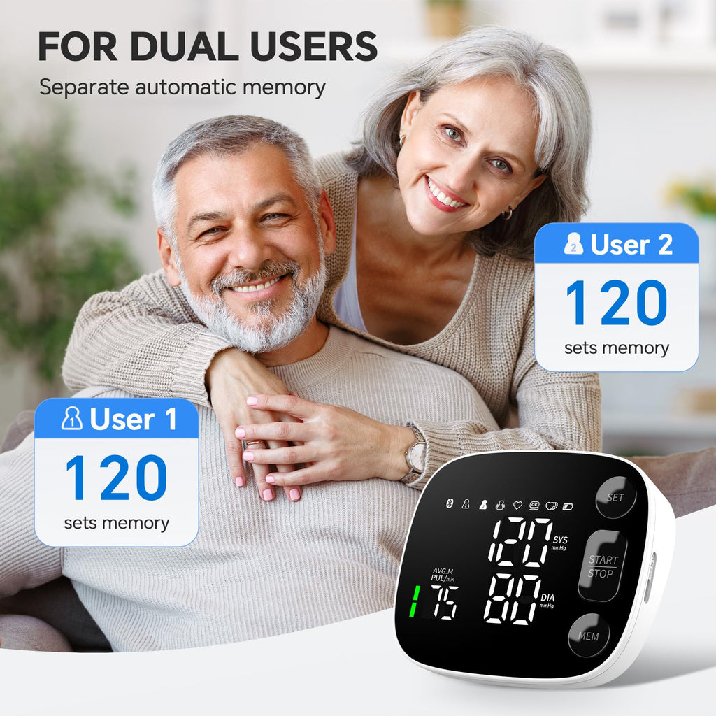 Blood Pressure Monitor Bluetooth Upper Arm T4275