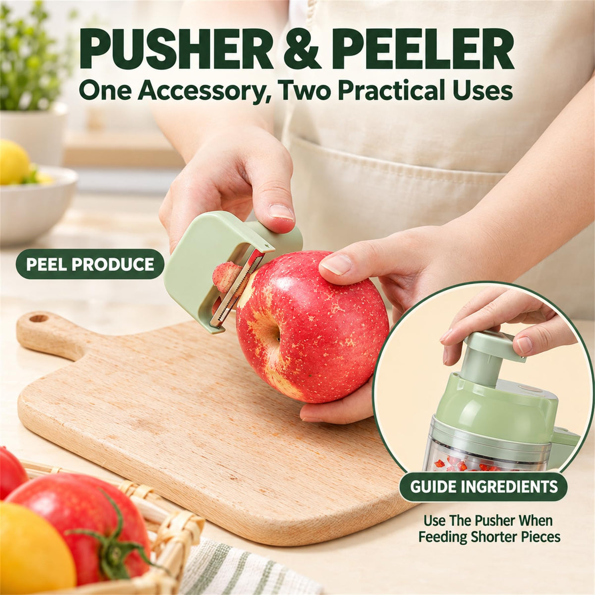 5-in-1 Handheld Electric Vegetable Cutter M134922