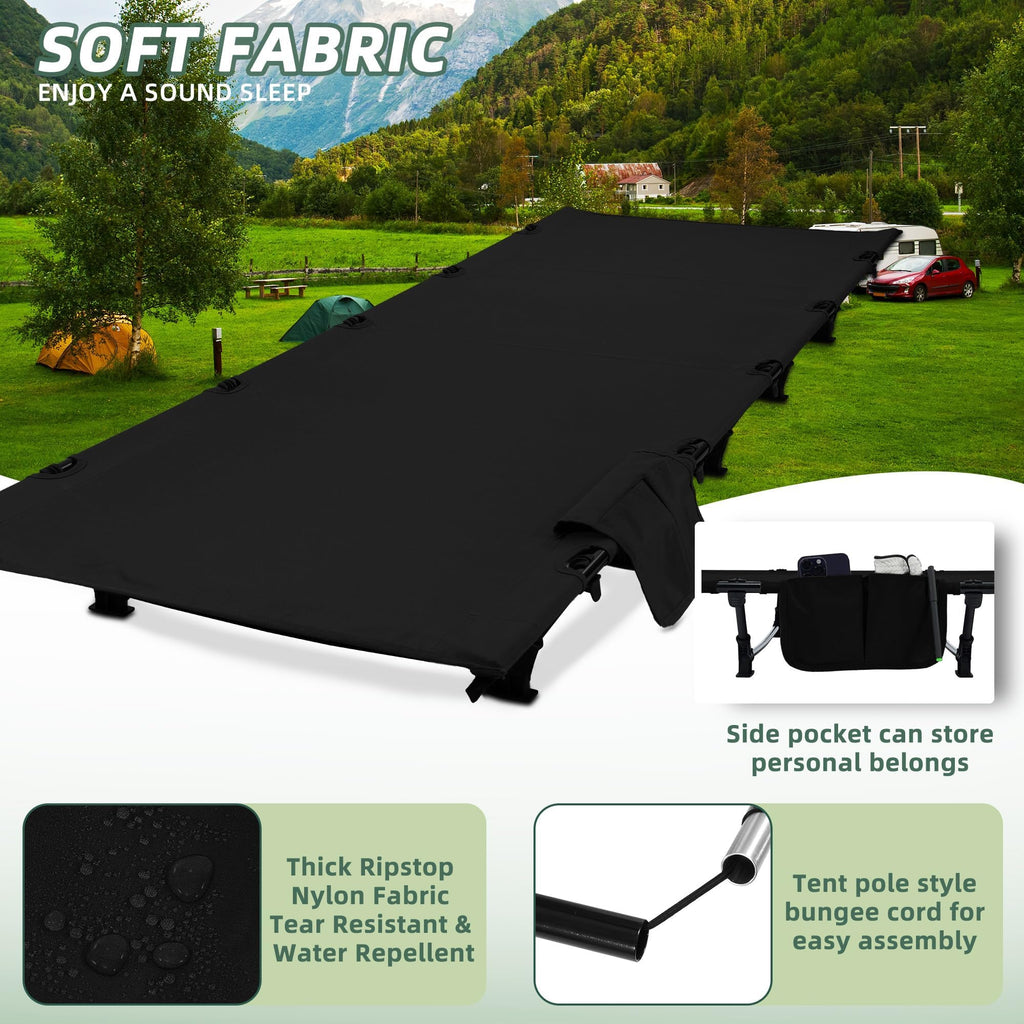 28" Extra Wide Portable Folding Camping Cot I26832