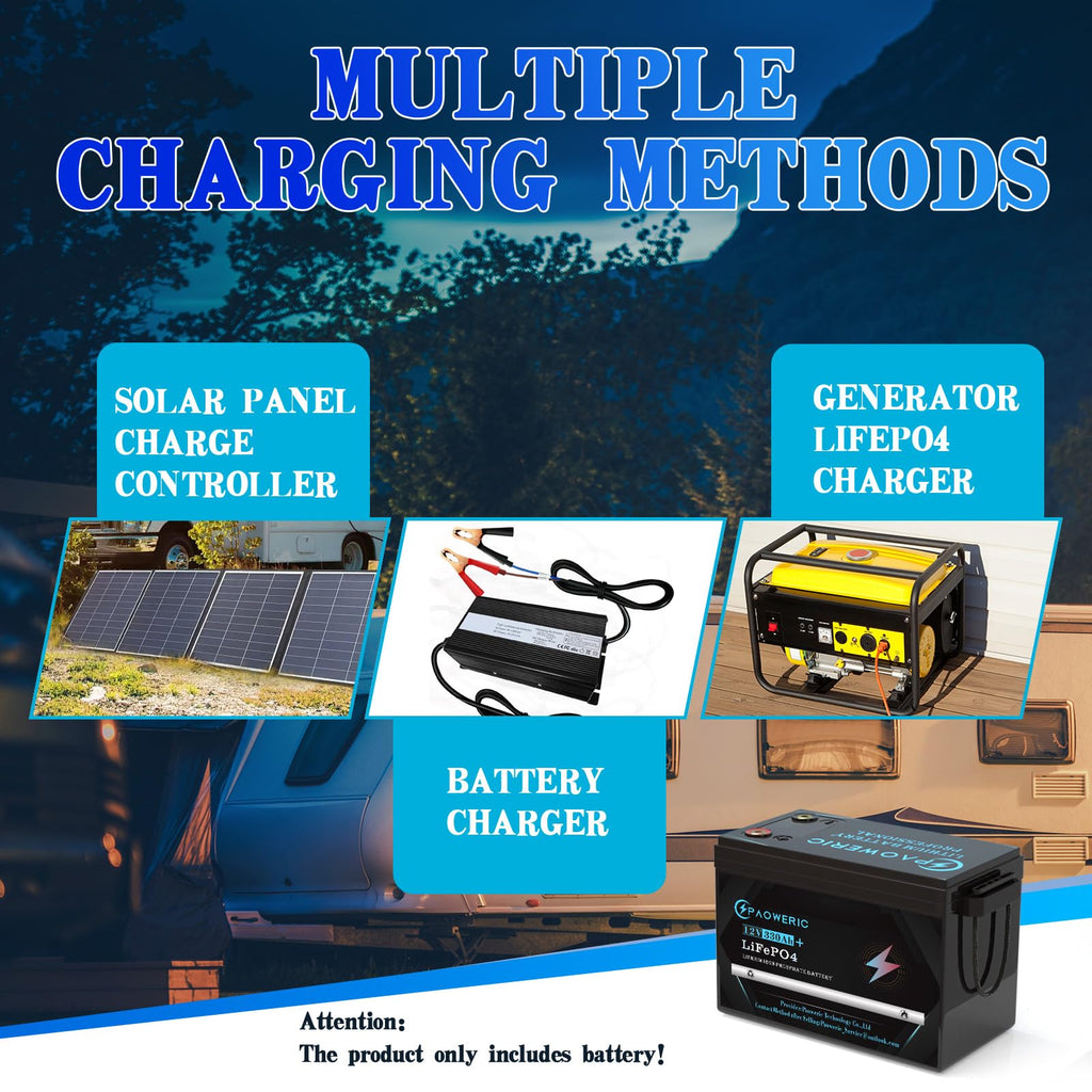 12V 300Ah LiFePO4 Battery with 200A BMS J196938
