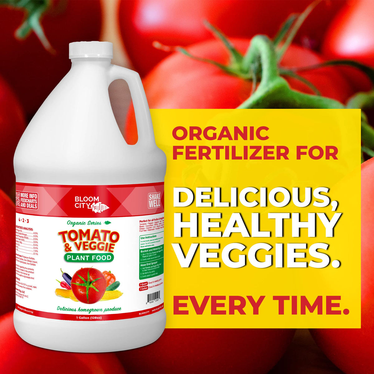 Tomato & Veggie Liquid Fertilizer 1 Gallon V336